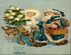 santa claus vintage 175